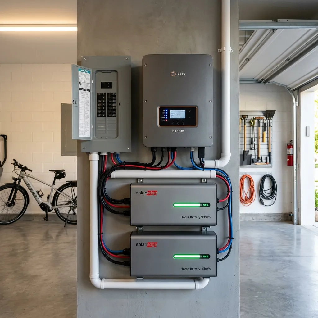 Premium hybrid solar inverters and lithium batteries